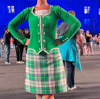 Highland Celtic Dancer Celebration cake